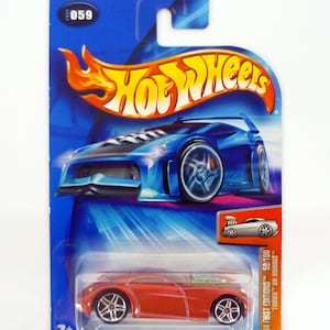 Hot Wheels Tooned Sir Ominous #059 First Editions 59/100 Red Die-Cast 2004