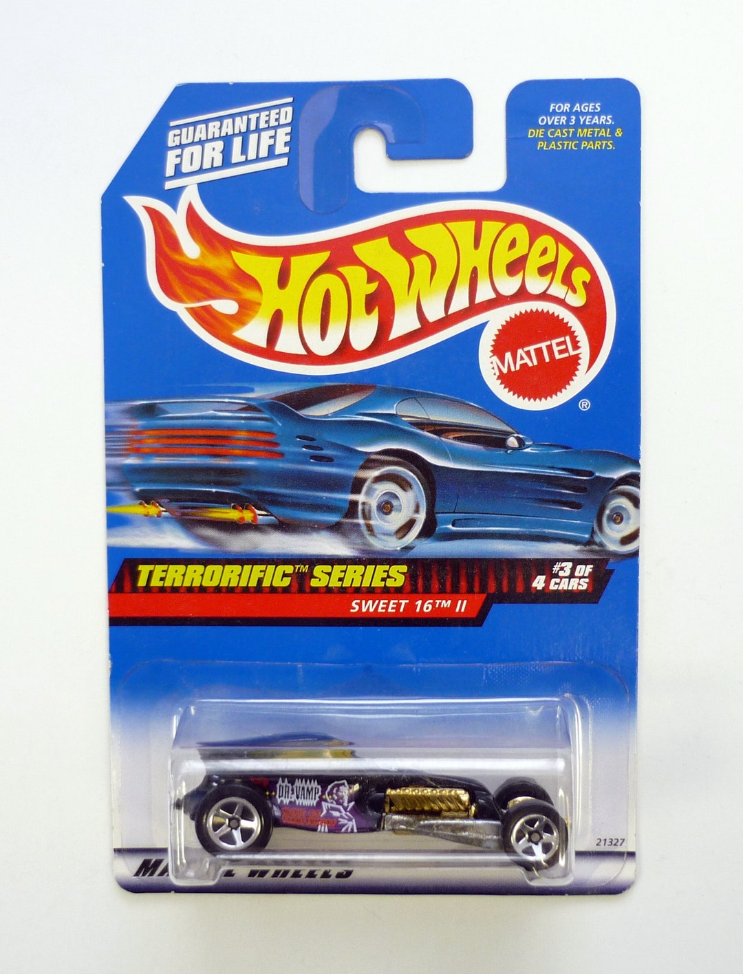 Hot Wheels Sweet 16 II #979 Terrorific Series 3 of 4 Black Die