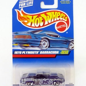 Hot Wheels 1970 Plymouth Barracuda #1035 Purple Die-Cast Car 1999