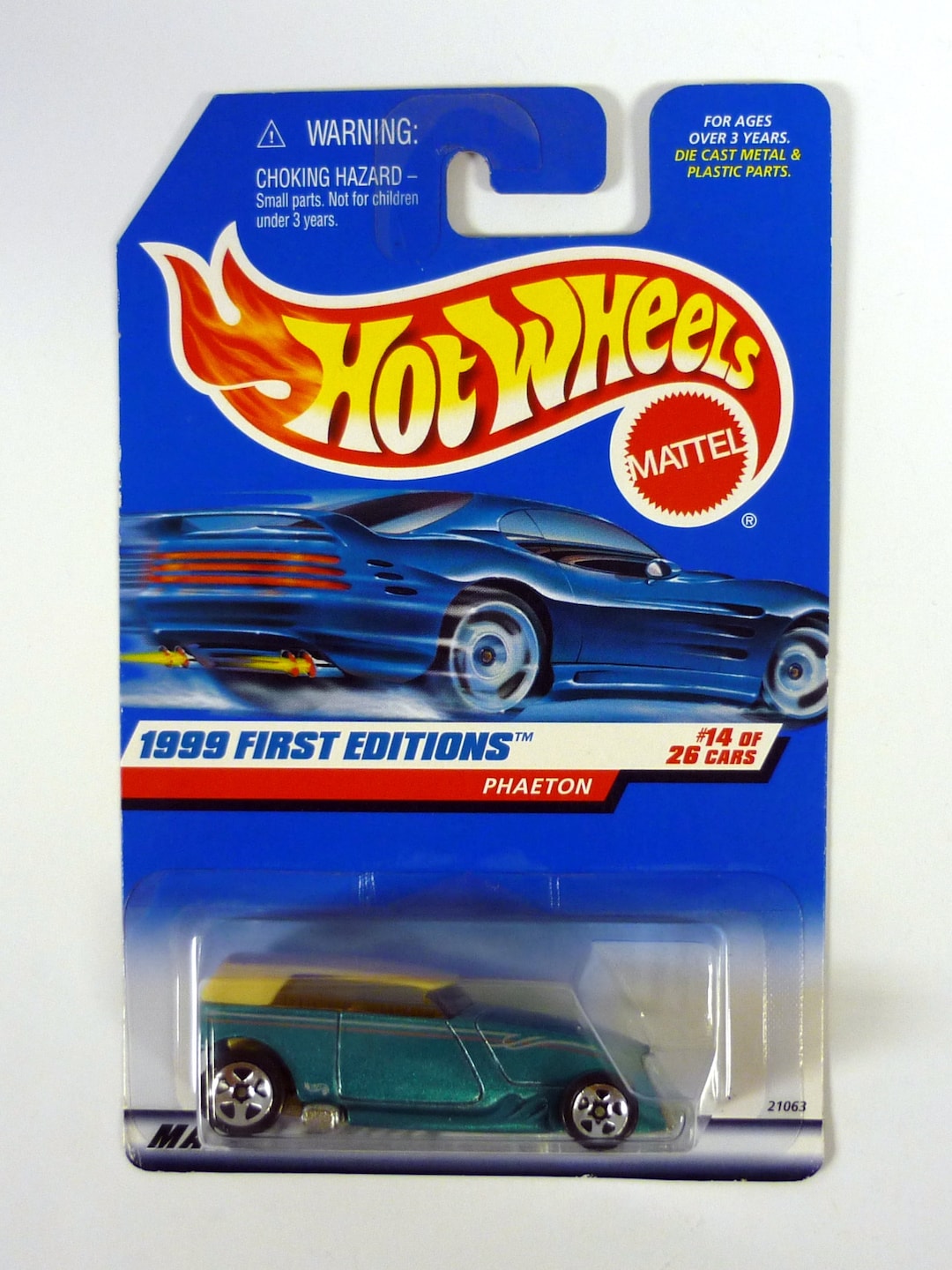 Hot Wheels Phaeton #916 First Editions 14 of 26 Green Die-cast Car