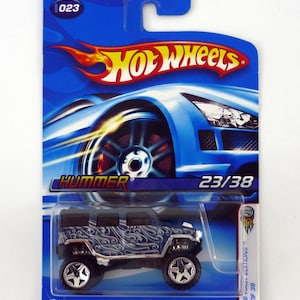Hot Wheels Hummer #023 First Editions 23 of 38 Blue Die-Cast Truck 2006