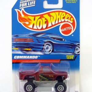 Hot Wheels Commando #601 Red Die-Cast Car 1998