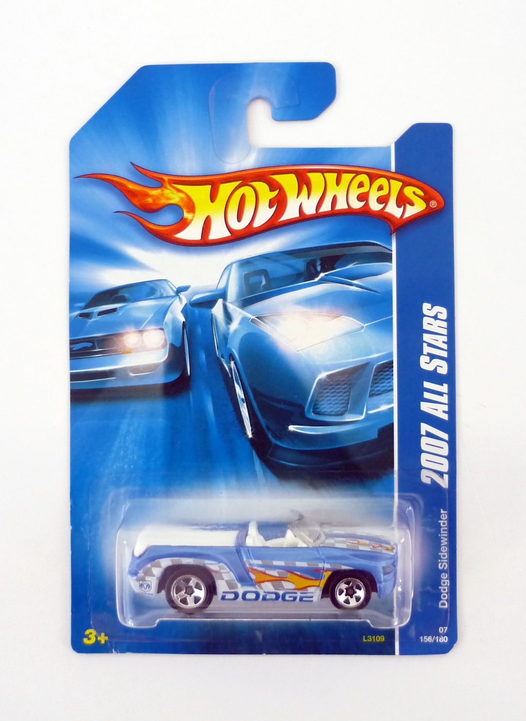 Hot Wheels Dodge Sidewinder 156/180 All Stars Blue Die-cast Car