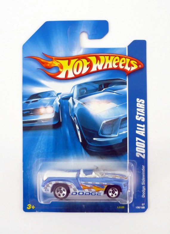 Hot Wheels Dodge Sidewinder 156 180 All Stars Blue Die cast Car