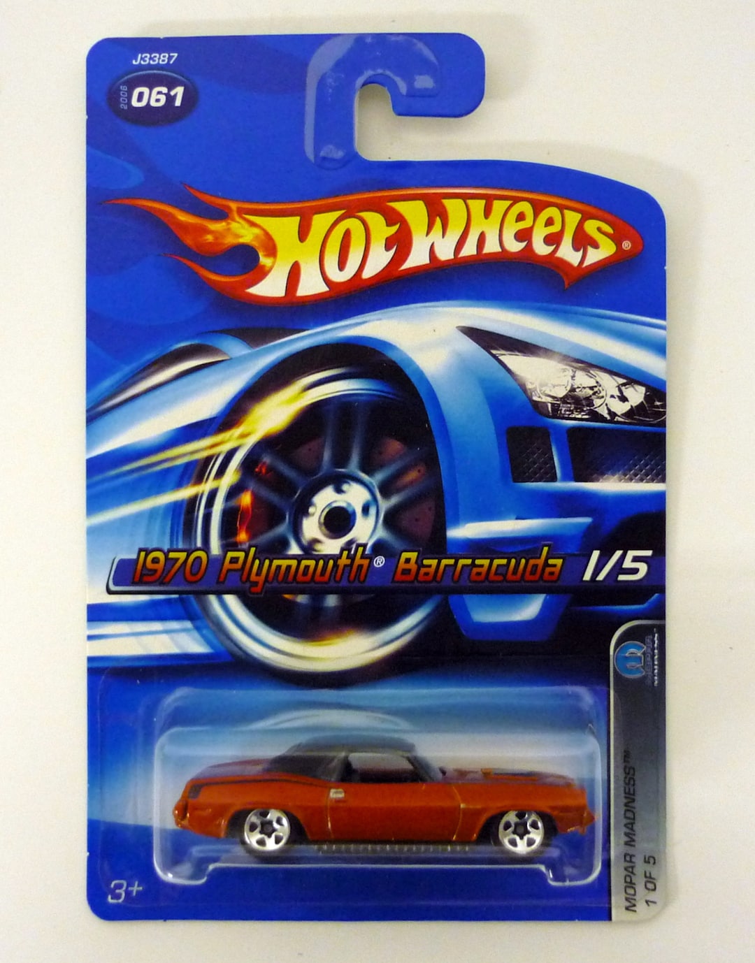 Hot Wheels 1970 Plymouth Barracuda #061 Mopar Madness 1/5