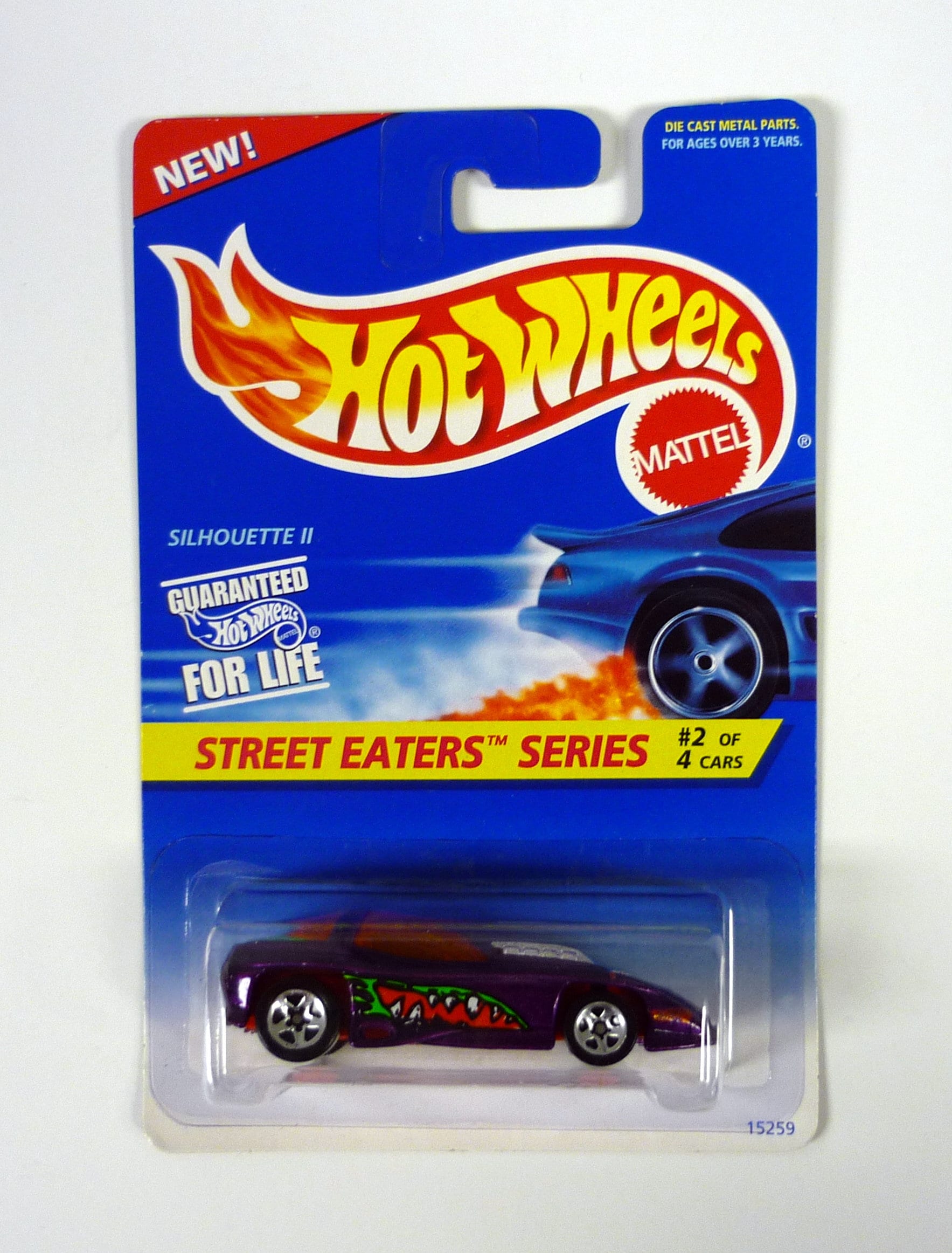Hot Wheels Silhouette II #413 Street Eaters #2 of 4 Purple Die
