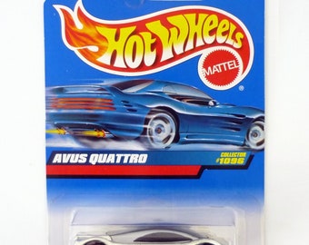 Voiture Hot Wheels Avus Quattro #1096 chromée 1999