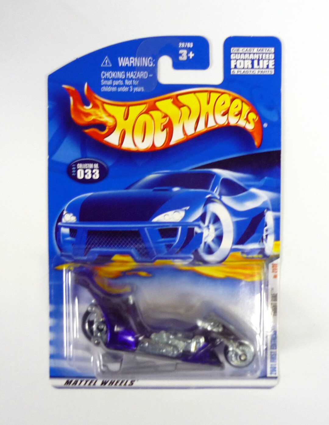 Hot Wheels Fright Bike 033 First Editions 21/36 Purple Etsy