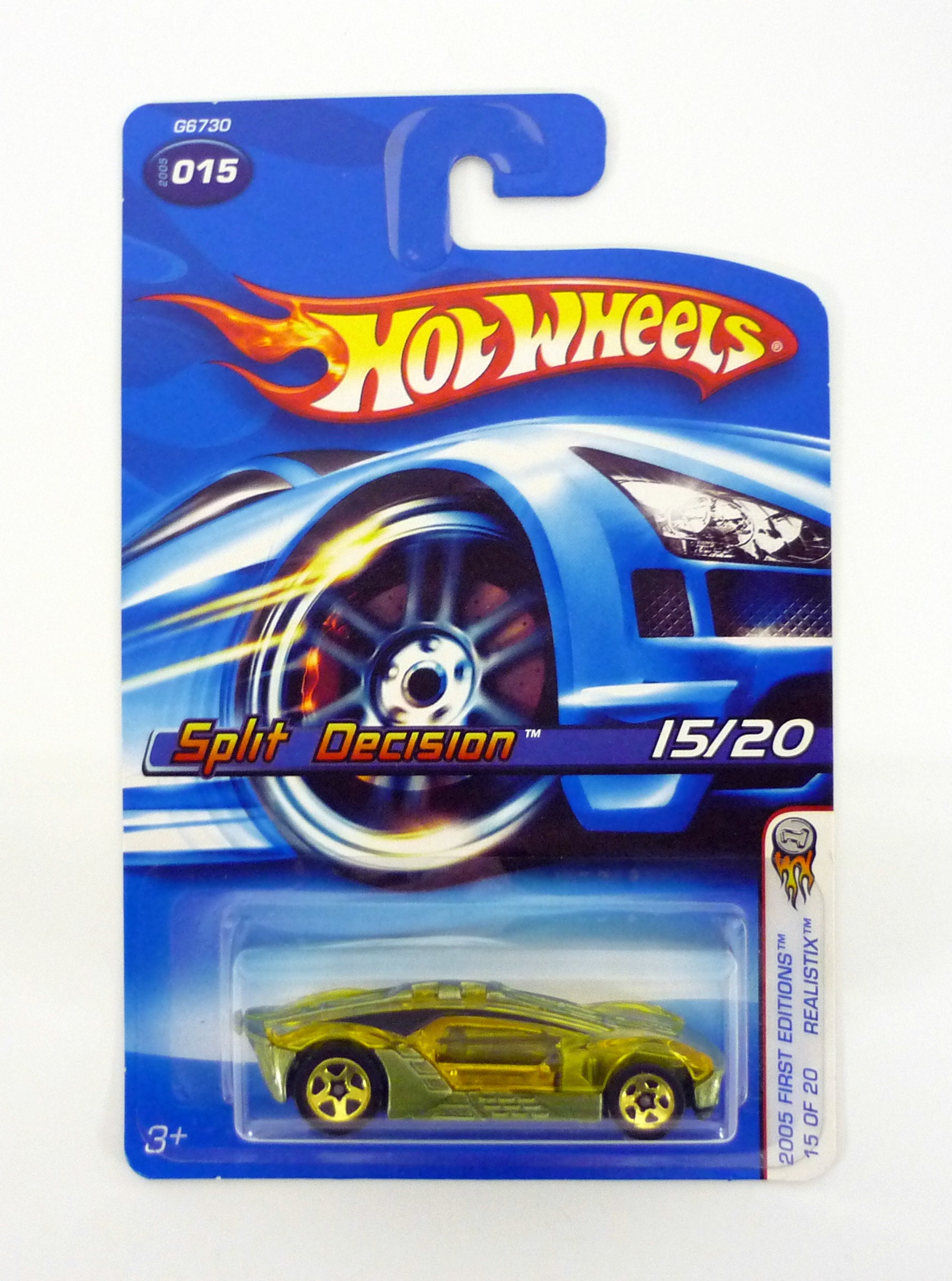 Hot Wheels Split Decision #015 Realistix 15 of 20 Green Die-cast
