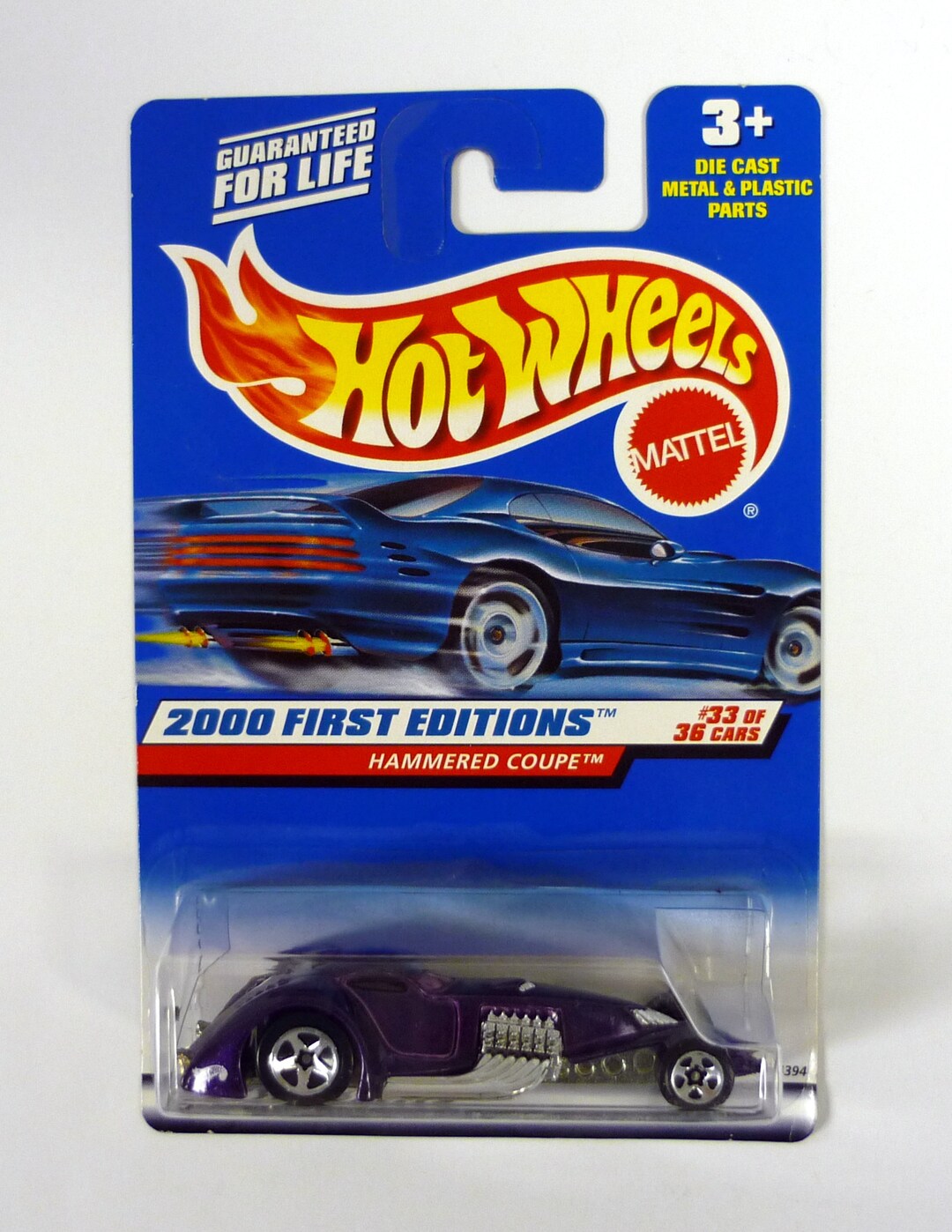 Hot Wheels Hammered Coupe 093 First Editions 33 of 36 Purple Diecast