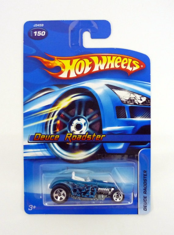 Hot Wheels Deuce Roadster #150 Blue Die-cast Car 2006