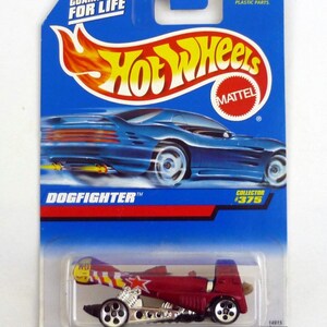 Hot Wheels Dog Fighter #375 Rotes Die-Cast Auto 1998
