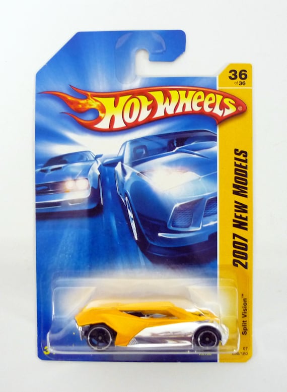 Buy Hot Wheels Split Vision #36 New Models 036/180 Yellow Die-cast