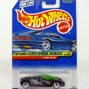 ホットウィール フォード GT-90 #001 フューチャーフリート 2000 #1 of 4 ブラック ダイキャストカー 2000