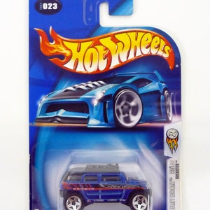 Hot Wheels Rockster #023 First Editions 23/100 Blue Die-Cast Truck 2004