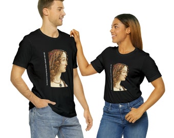 Bezauberndes Grace Botticelli Unisex Jersey Kurzarm-T-Shirt | Geschenk für Sie | Ikonische Kunst