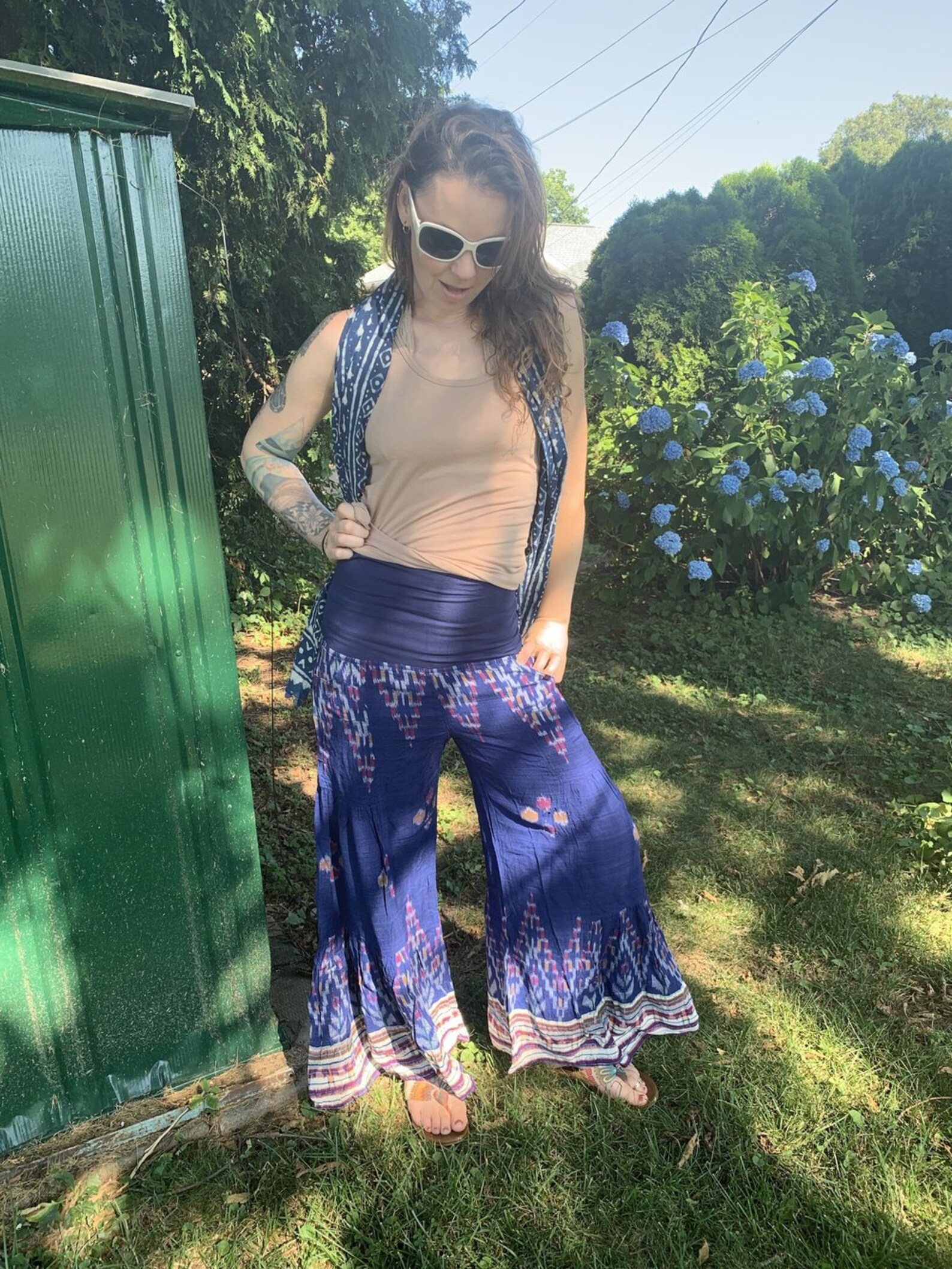 Bali Boho Island Tribal Ikat Pants Festival Pants Bali Etsy