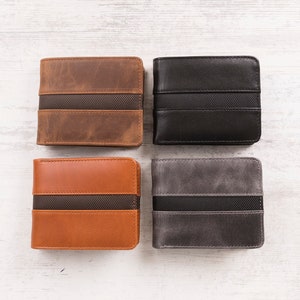 Leather Wallet, Leather Card Holder, Credit Card Holder For Him, Gift For Dad, Groomsmen Gift