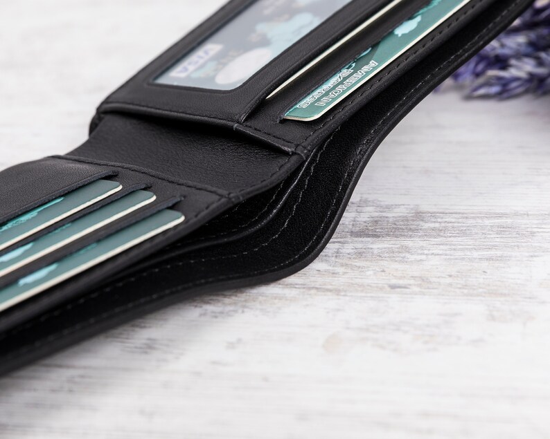 Unisex Gifts Dad Gift Men/'s Wallet Leather Wallet Groomsman Wallet