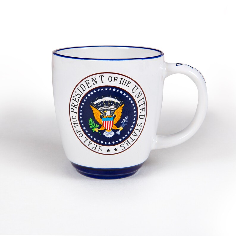 Presidential Seal White House Coffee Tea Mug Etsy