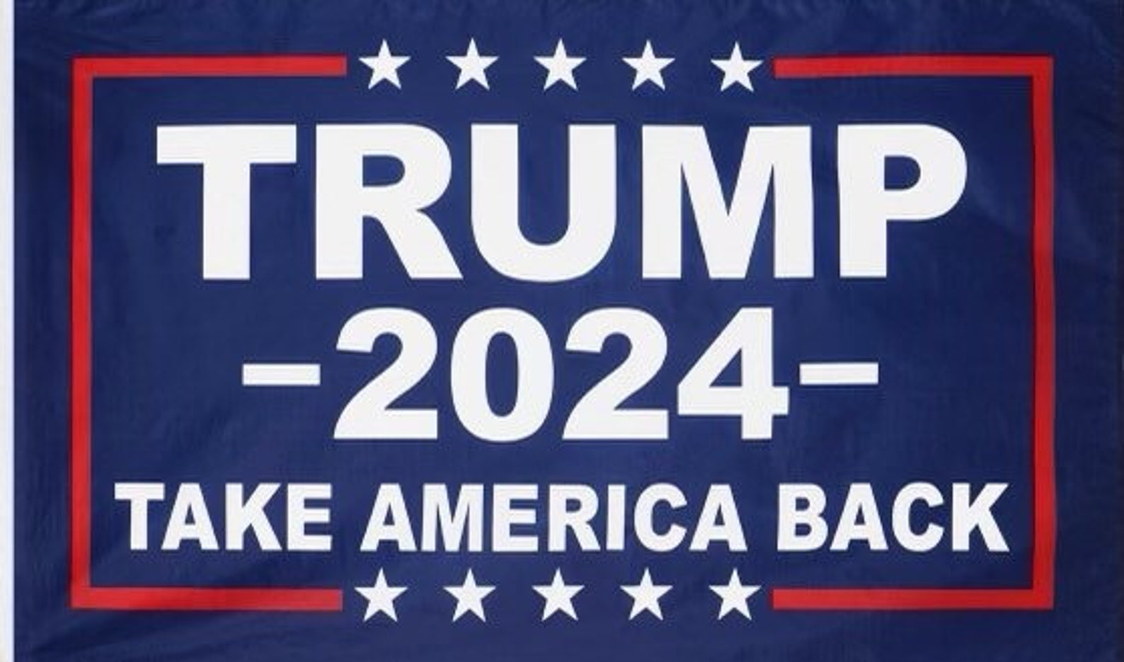 Trump 2024 Take America Back Double Side 3x5 Ft Flag Etsy
