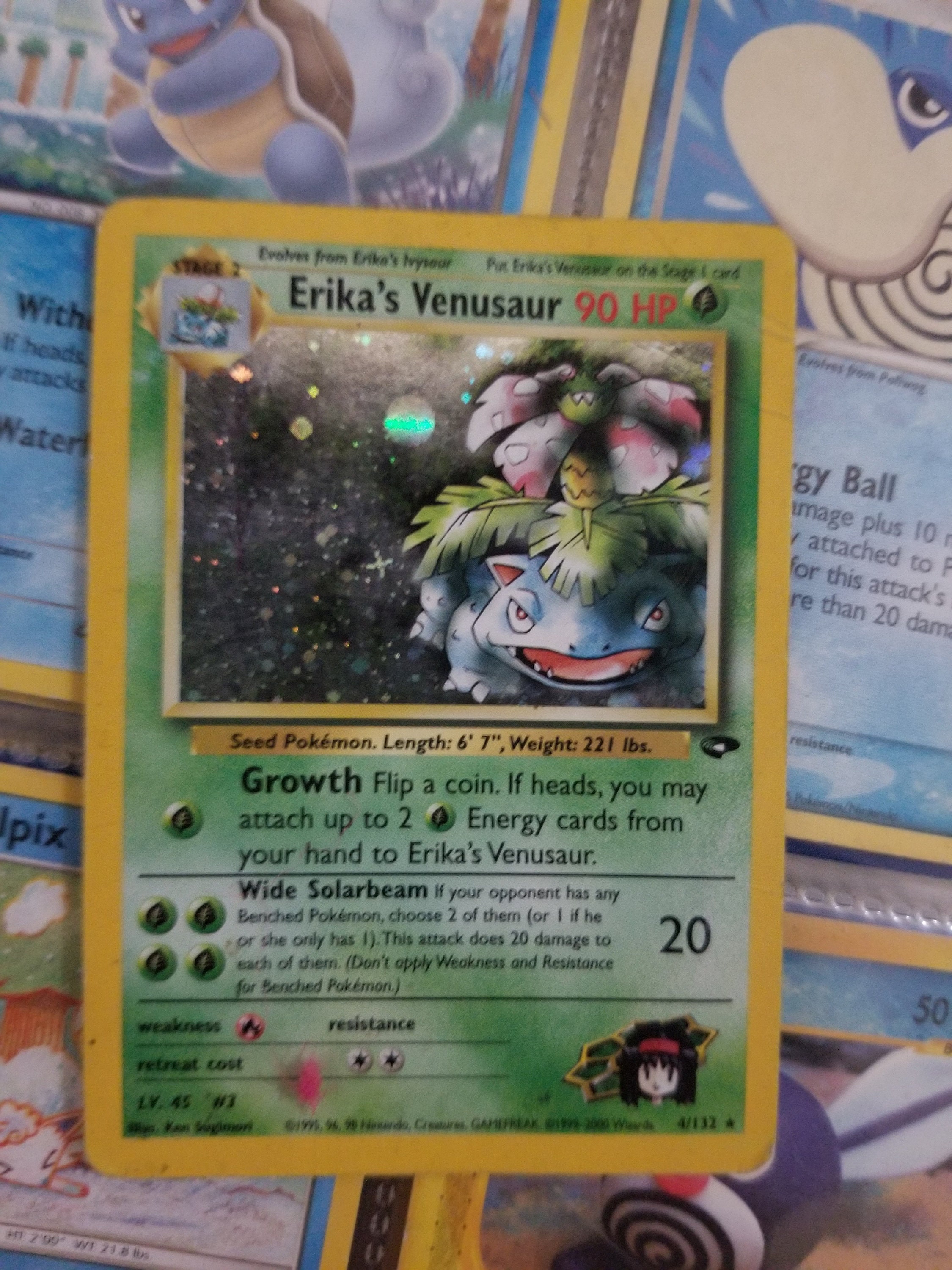 Erika venusaur stage 2. 4/132 Etsy