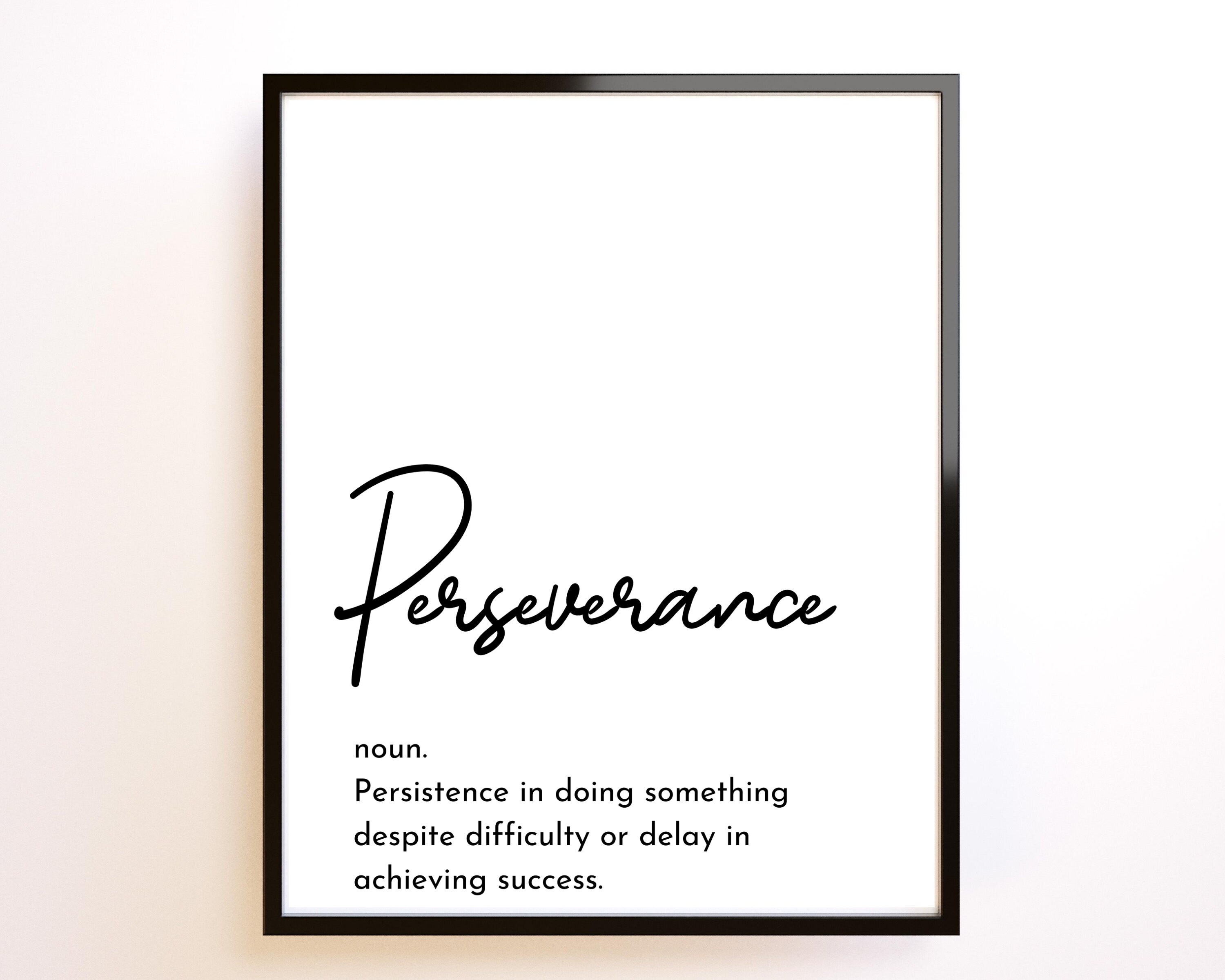 Office Wall Art Definition Prints Kindness Quote Etsy