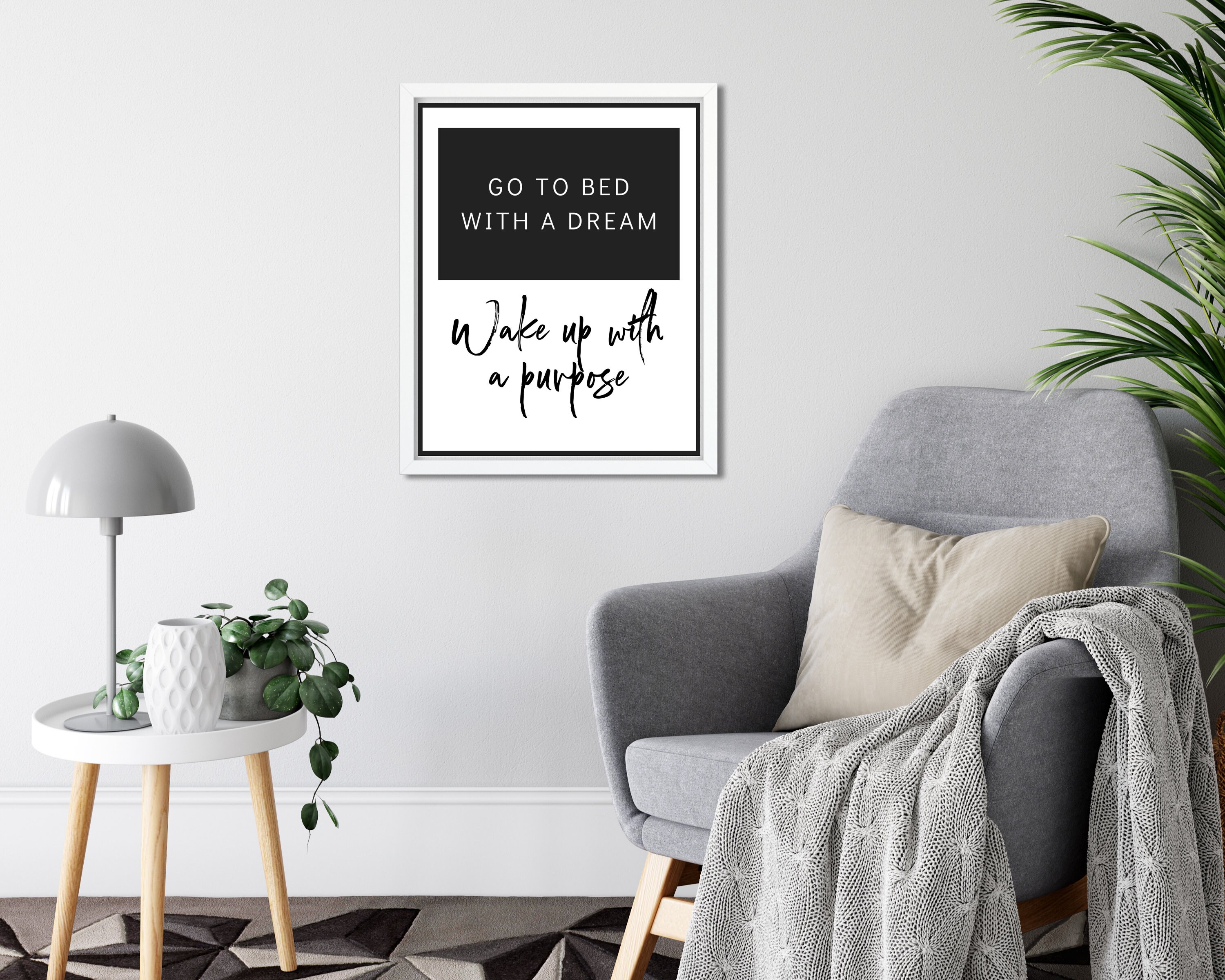 Home Office Decor Positive Office Wall Art Motivational Wall | Etsy