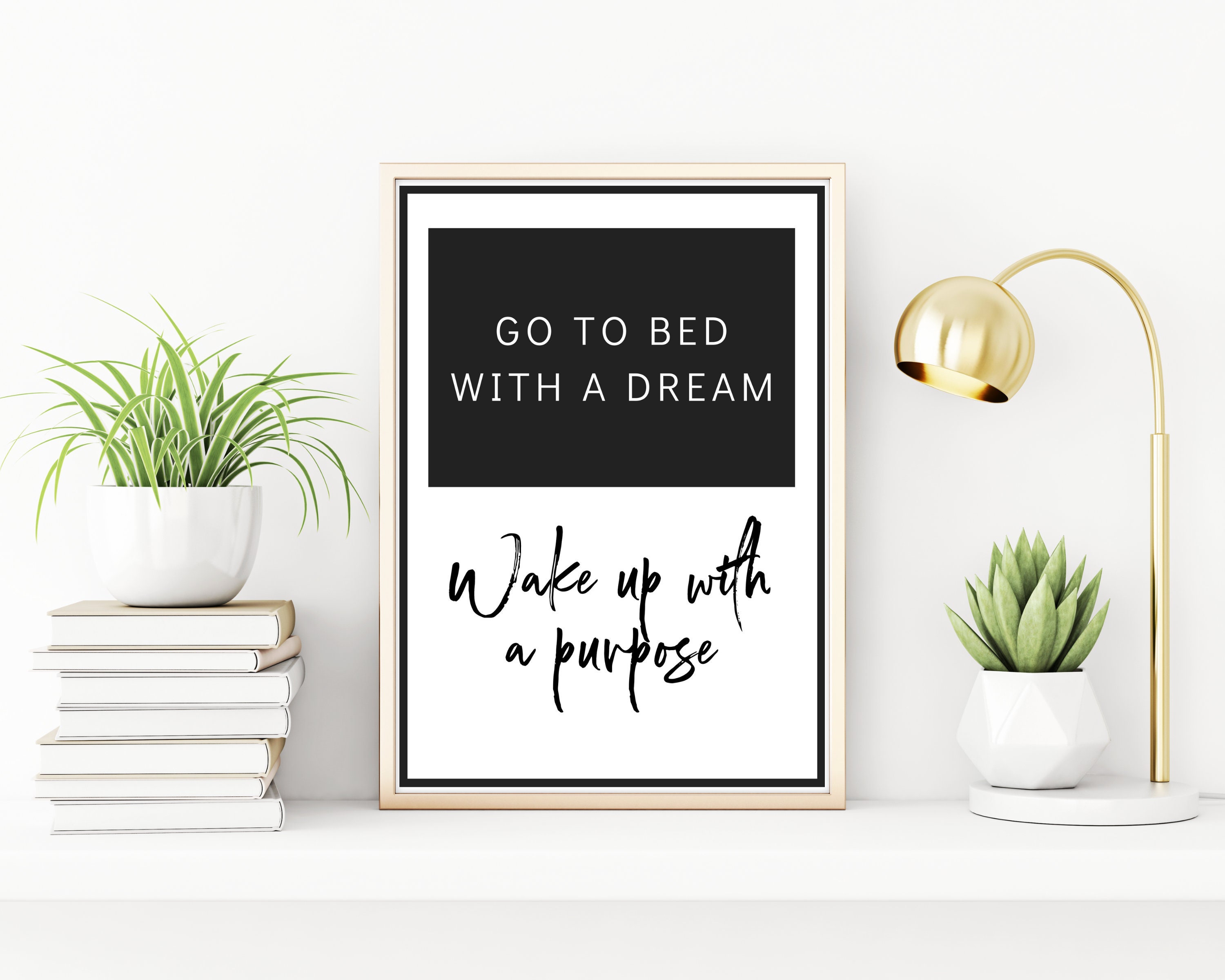 Home Office Decor Positive Office Wall Art Motivational Wall | Etsy