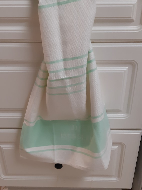 Mint Green Kate Spade Tea Towel-green Tea Towel Mint Green Tea