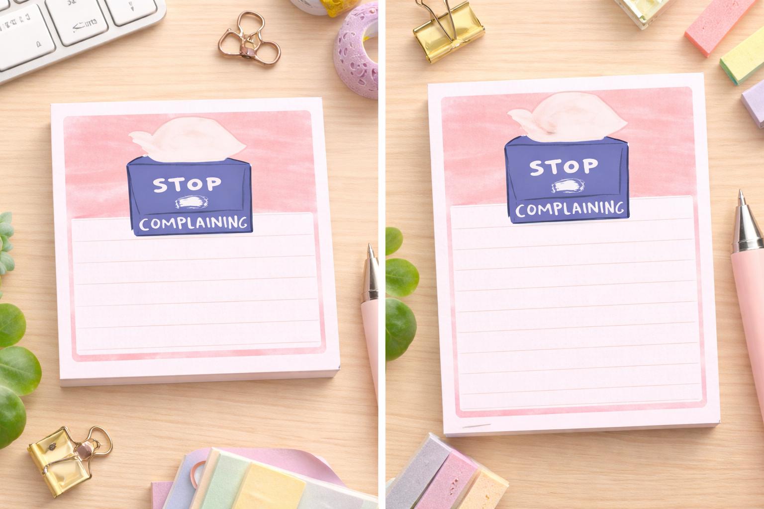 Compaint Sticky Notes Funny Sticky Notes Pad | Sarcastic Desk Notes | Complaint Notes ...