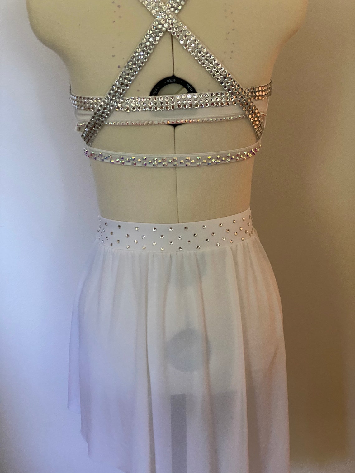 white lyrical costume white lyrical costume