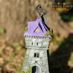 Ranger 3D Printed Dice Tower - Fate&#39;s End Collection - Guiding your arrows to their true targets!