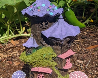 Fairy 3D Printed Dice Tower - Fate&#39;s End Collection - Flutter Through Enchanted Rolls with Whispering Wings and Magical Mirth!
