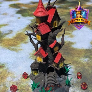 Wieża Wróżek Fey Villa - Kolekcja Fate's End Fey Moon - Wkrocz do Zaczarowanego Królestwa!!!