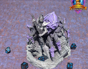 Drow Spider Queen 3D Printed RPG Dice Tower: Fate's End Collection