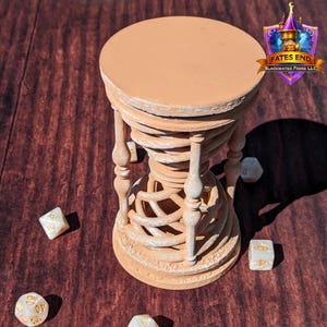 Sands of Time Sanduhr 3D Gedruckte RPG Würfel Jail: Fate's End Collection