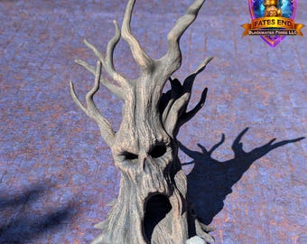 Haunted Forest Tree 3D-printad tärningstorn: Fate's End-kollektionen