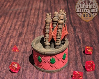 Ranger 3D Printed RPG Dice Jail & Table Coaster: Mythic Mugs Collection by Ars Moriendi
