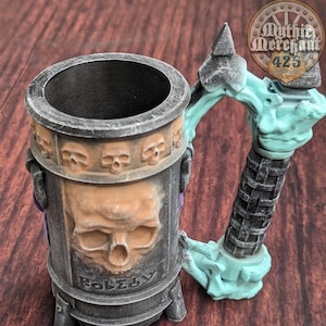 Necromancer 3D Printed Can Holder- Mythic Mugs Collection by Ars Moriendi 3D- Embrace the Dark Arts!
