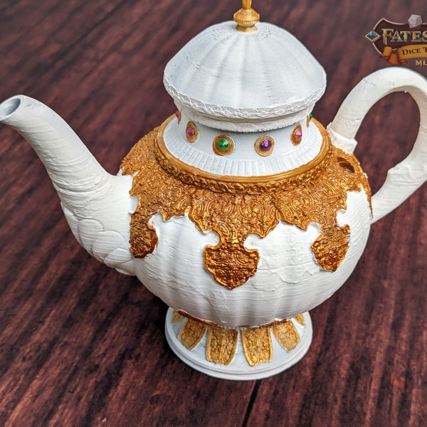 Assassin's Teapot 3D Printed Quest Prop - Fate's End Collection - Furhaven