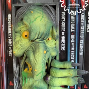 Baba Yaga Witch 3D Printed Book Nook: Miniatures of Madness Collection