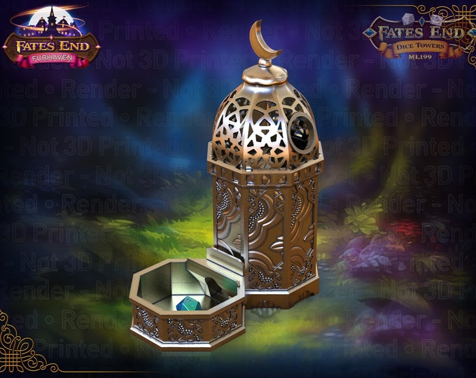 Lantern Dice Tower-Fate's End-Furhaven