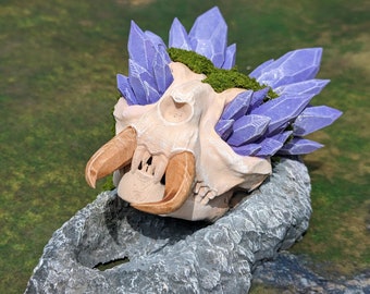 Warlock's Skull Demon Slayer 3D Printed RPG Dice Tower: Fate's End Collection