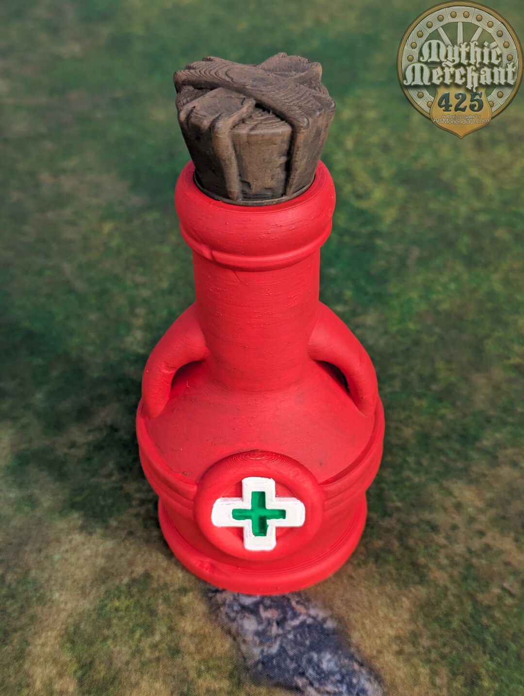 Health Potion 3D Printed Dice Jail RPG Dice Vault D20 Etsy