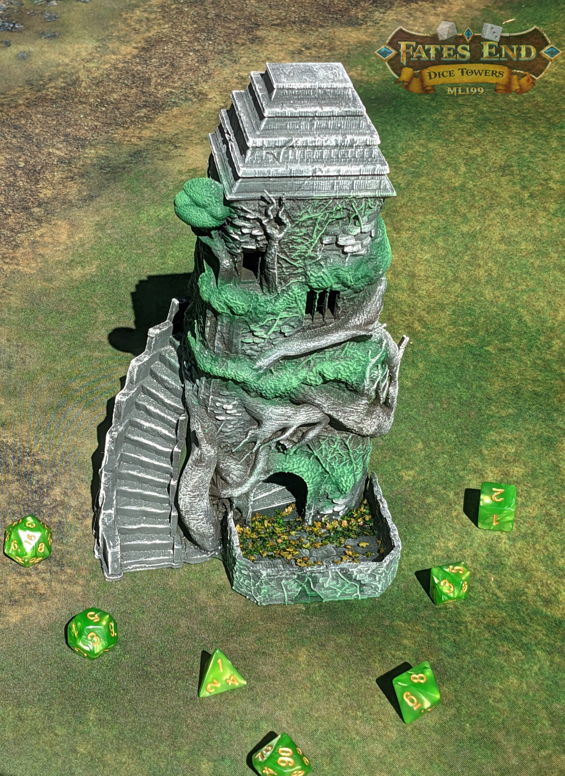 Centaur 3D Printed Dice Tower - Fate's End Collection - Gallop Through Mythical Realms with Every Thundering Roll.