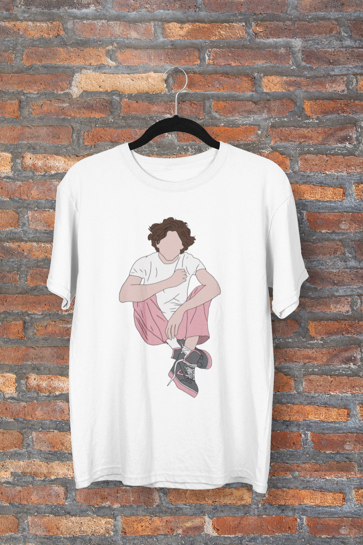 camisa blanca botones negro