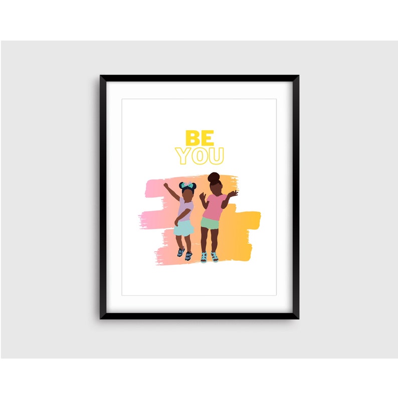 Black Girl Magic Printable Art Black Girl Printable Black - Etsy