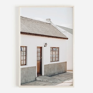 Santorini Greece Photo, Greek Architecture Print, Pastel Wall Art, Greece Print, Santorini Photography, Greek Island Print, Greek Home Art