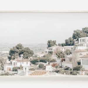 Spain Print, Spanish City Photo, Architecture Print, Spain Wall Art, City Photography, Spain Villas, Boho Home Decor, Spain Travel Print